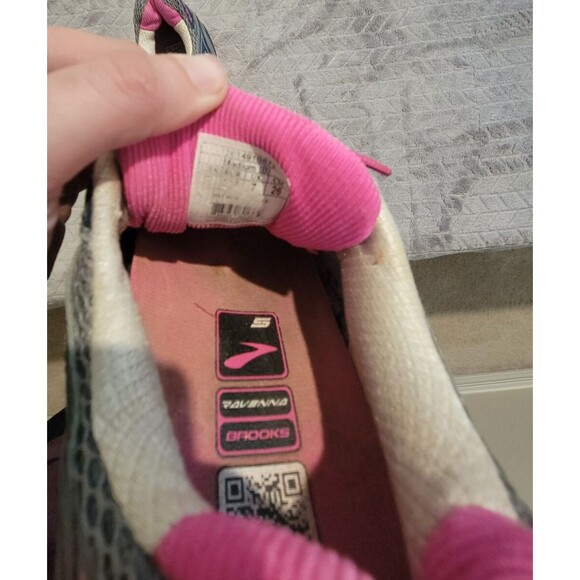 Brooks Womens Ravenna 5 1201491D672 Gray Running Shoes Sneakers Size 9 - Picture 8 of 10